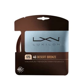 Cordage de tennis Luxilon 4G Desert Bronze 125 Set