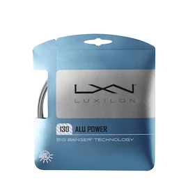 Cordage de tennis Luxilon Alu Power Silver 1.30 mm (12 m)
