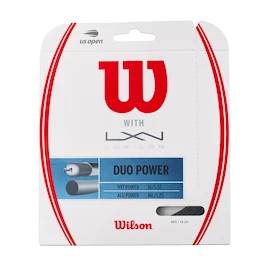 Cordage de tennis Wilson Duo Power Alu Power 125 + NXT 130