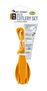 Couverts Sea to summit  Delta Cutlery Set Orange