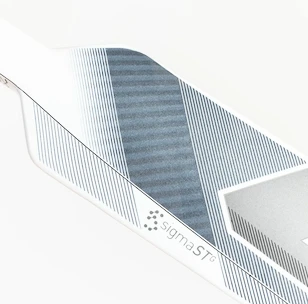 Crosse de gardien de but en matière composite CCM Eflex 5 PROLITE White/Grey Senior