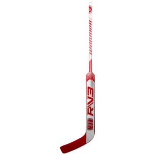 Crosse de gardien de but en matière composite Warrior Ritual V3 E White/Red Senior