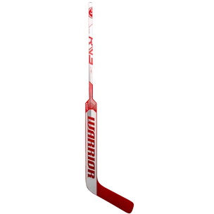 Crosse de gardien de but en matière composite Warrior Ritual V3 E White/Red Senior