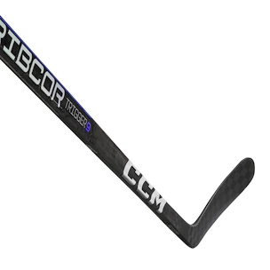 Crosse de hockey en matière composite CCM Ribcor Trigger 9 Junior 29 main droite en bas, flex 40