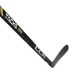 Crosse de hockey en matière composite CCM Tacks AS-VI PRO Youth 28 main droite en bas, flex 30
