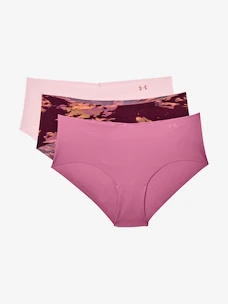 Culotte pour femme Under Armour  PS Hipster 3Pack Print-PNK