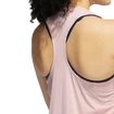 Débardeur pour femme adidas  3-Bar Logo Tank Wonder Mauve