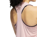 Débardeur pour femme adidas  3-Bar Logo Tank Wonder Mauve