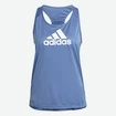 Débardeur pour femme adidas BL TK Creblu/White