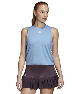 Débardeur pour femme adidas  Camo Tank Primeblue Light Blue