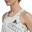 Débardeur pour femme adidas  Club Graphic Tank Linen Green