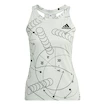 Débardeur pour femme adidas  Club Graphic Tank Linen Green S