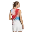 Débardeur pour femme adidas  Melbourne Printed Match Tank White/Red/Blue