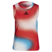 Débardeur pour femme adidas  Melbourne Printed Match Tank White/Red/Blue