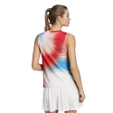 Débardeur pour femme adidas  Melbourne Printed Match Tank White/Red/Blue