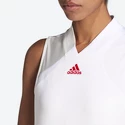 Débardeur pour femme adidas  T Mat. Tank Eng White