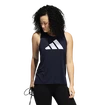 Débardeur pour femme adidas WTR 3-Bar Logo Tank Legend Ink