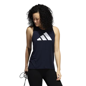 Débardeur pour femme adidas  WTR 3-Bar Logo Tank Legend Ink