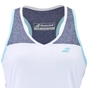 Débardeur pour femme Babolat  Play Tank Top Women White/Blue