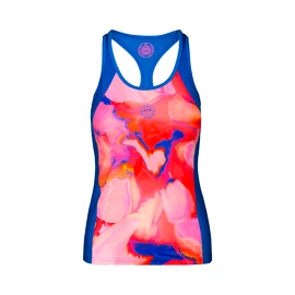 Débardeur pour femme BIDI BADU Jua Tech Tank Red, Blue