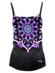 Débardeur pour femme Crazy Idea  Top Shiny Mandala