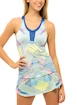 Débardeur pour femme Lucky in Love  Flow Motion Cami w/ Bra Blue Marine  S