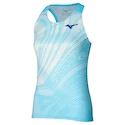 Débardeur pour femme Mizuno  Charge Printed Tank Blue Glow