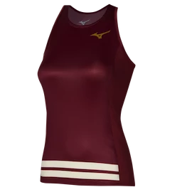 Débardeur pour femme Mizuno Printed Tank Cabernet