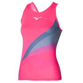 Débardeur pour femme Mizuno Release Printed Tank High-Vis Pink