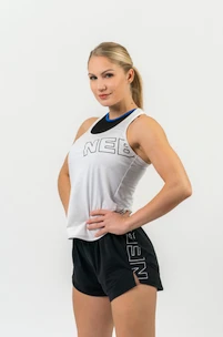 Débardeur pour femme Nebbia  FIT Activewear Tank Top “Airy” with Reflective Logo white