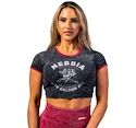 Débardeur pour femme Nebbia NEBBIA x OLYMPIA Washed Crop Top GOLDEN AGE 782 black
