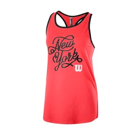 Débardeur pour femme Wilson NYC Calligra Tech Tank Coral