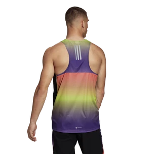 Débardeur pour homme adidas Own The Run Colorblock Black
