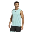 Débardeur pour homme adidas  Paris Sleeveless Aqua