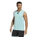 Débardeur pour homme adidas  Paris Sleeveless Aqua