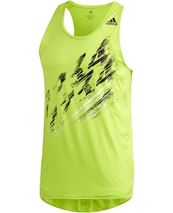 Débardeur pour homme adidas  Speed Singlet green