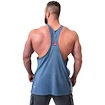 Débardeur pour homme Nebbia NEBBIA x OLYMPIA Washed Muscle Back Stringer GOLDEN AGE 791 blue