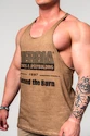 Débardeur pour homme Nebbia  Washed-off Oversized Stringer MAX OUT 359 Light Brown