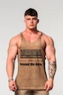 Débardeur pour homme Nebbia  Washed-off Oversized Stringer MAX OUT 359 Light Brown XL