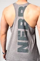 Débardeur pour homme Nebbia  Washed-off Oversized Stringer MAX OUT 359 Light Grey