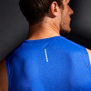 Débardeur pour homme Salomon Cross Run Tank Nautical Blue/Black