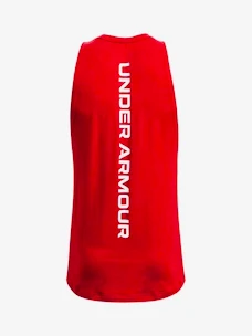 Débardeur pour homme Under Armour  BASELINE COTTON TANK-RED
