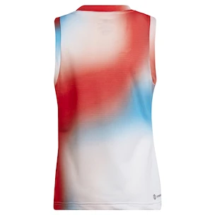 Débardeur pour jeune fille adidas  Match Tank White/Red