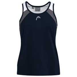 Débardeur pour jeune fille Head Club 22 Tank Top Girls Dark Blue