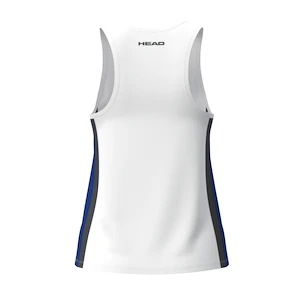 Débardeur pour jeune fille Head  CLUB 25 Tank Top Girls Royal/White