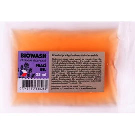 Détergent Biowash vzorek pracího gelu levandule/lanolín na vlnu, 30 ml