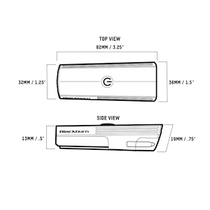 Éclairage Blackburn  Dayblazer 550 USB-C