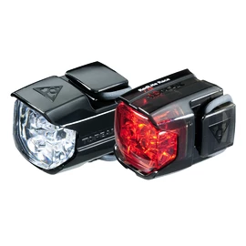 Éclairage Topeak Whitelite Race + Redlite Race Combo