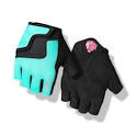 Gants de cyclisme pour enfant Giro Bravo  Jr Screaming Teal/Neon Pink