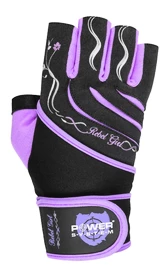 Gants de fitness femme Power System Rebell Girl Purple
